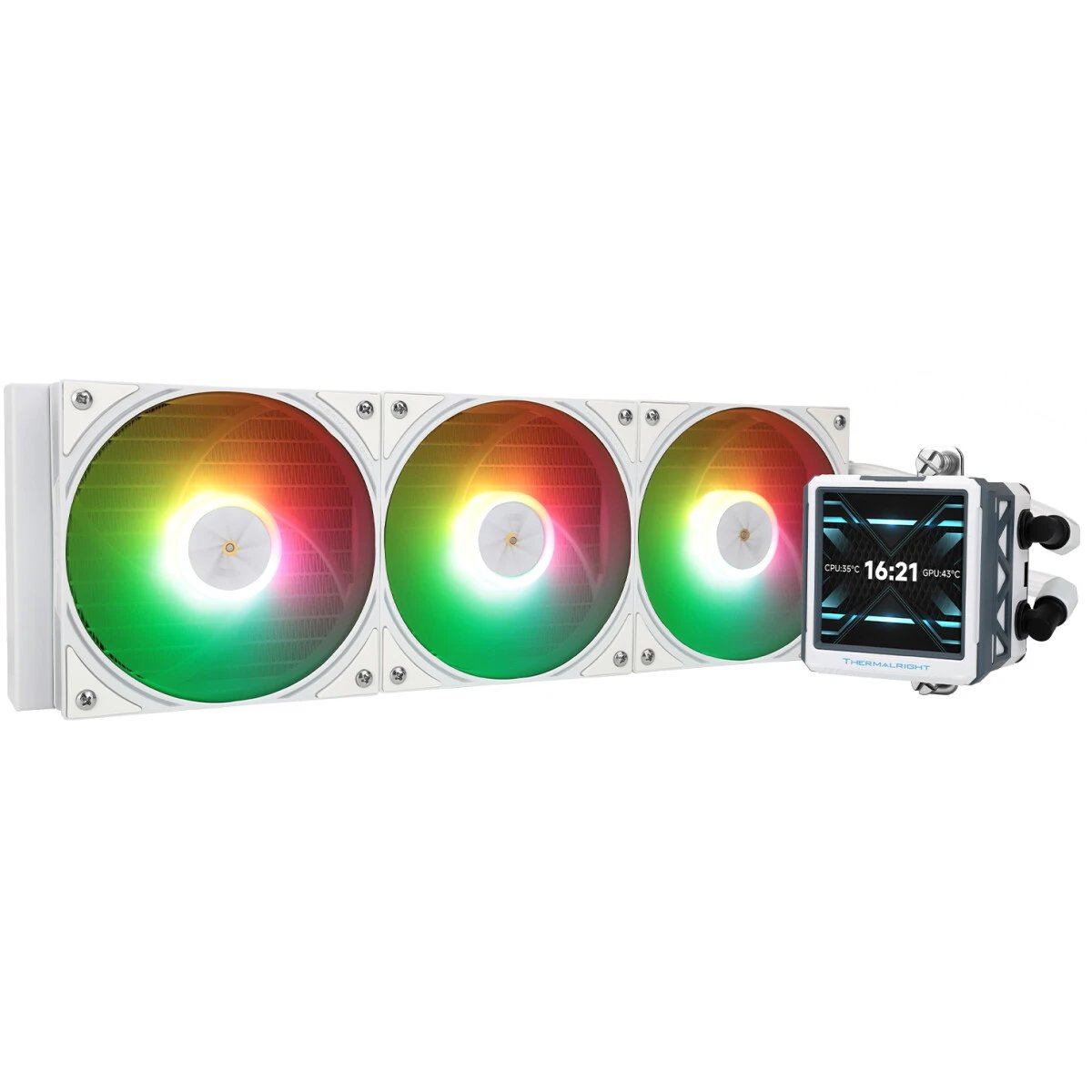 СВО Thermalright Frozen Warframe 360 Ultra White Argb (F-WFRAME-360-UL-WH-ARGB) (360mm, Fans 3x120mm)
