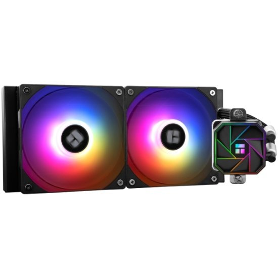 СВО Thermalright Aqua Elite 240 V3 ARGB (A-Elite-BL-240-ARGB-V3) Soc-AM5/AM4/1151/1200/2066/1700 черный 4-pin 25.6dB Al Ret
