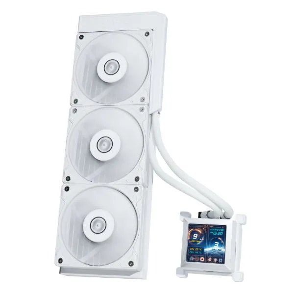 СВО Lian Li HydroShift LCD 360S (HSLCD36SW White) (G89.GHSLCD36SW.R0) / 3x120mm PWM Fans