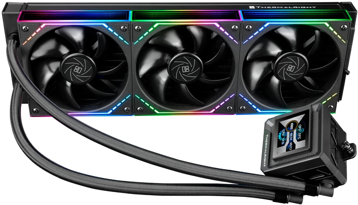 СВО Thermalright Frozen Warframe SE 360 ARGB Black V2 (TRFWSE360ABV2) / 3x120mm ARGB PWM Fans
