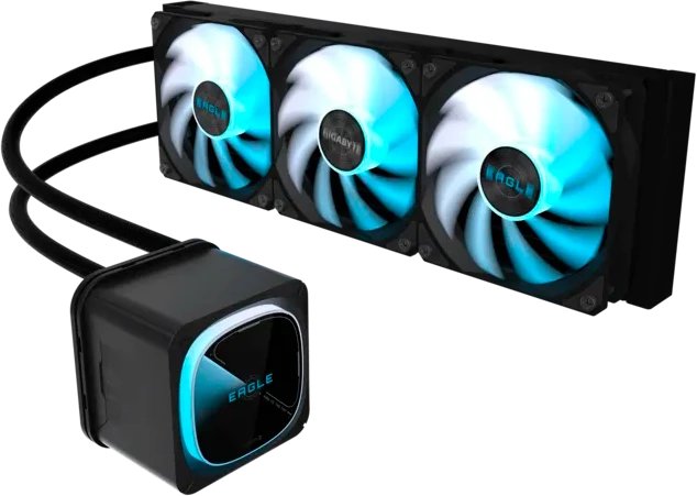 СВО Gigabyte Eagle 360 (GP-Gigabyte Eagle 360) 3 x 120mm ARGB Fan, LGA 1200, LGA 1700, LGA 1851, 115*, AM5, AM4