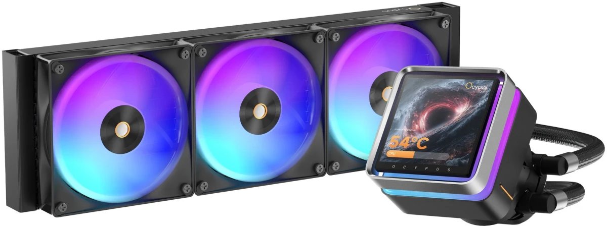 СВО Ocypus Sigma L36 EX BK ARGB Black (Sigma-L36-BK3AAWLN00E-GL) (310W, 360mm, LED, Fans: 3x120mm, 36dBA)