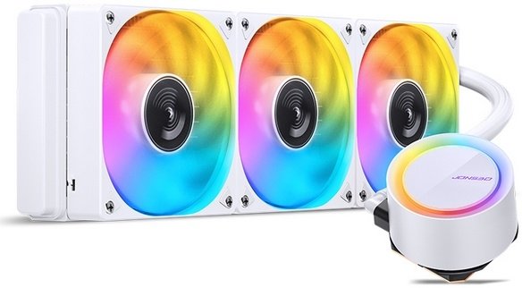 СВО JONSBO TG-360 ARGB White LGA 2011/1700/1200/115X/AM5/AM4 (TDP 300W, ARGB Fan and Pump, PWM, Triple Fan 120mm)