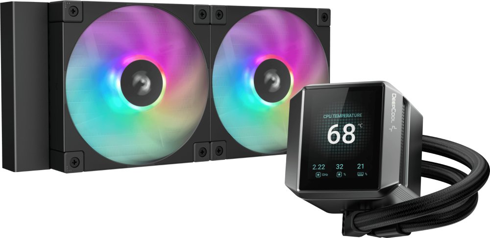 СВО DeepCool Mystique 240 ARGB (R-LX550-BKADSNC-G-1), black Ret