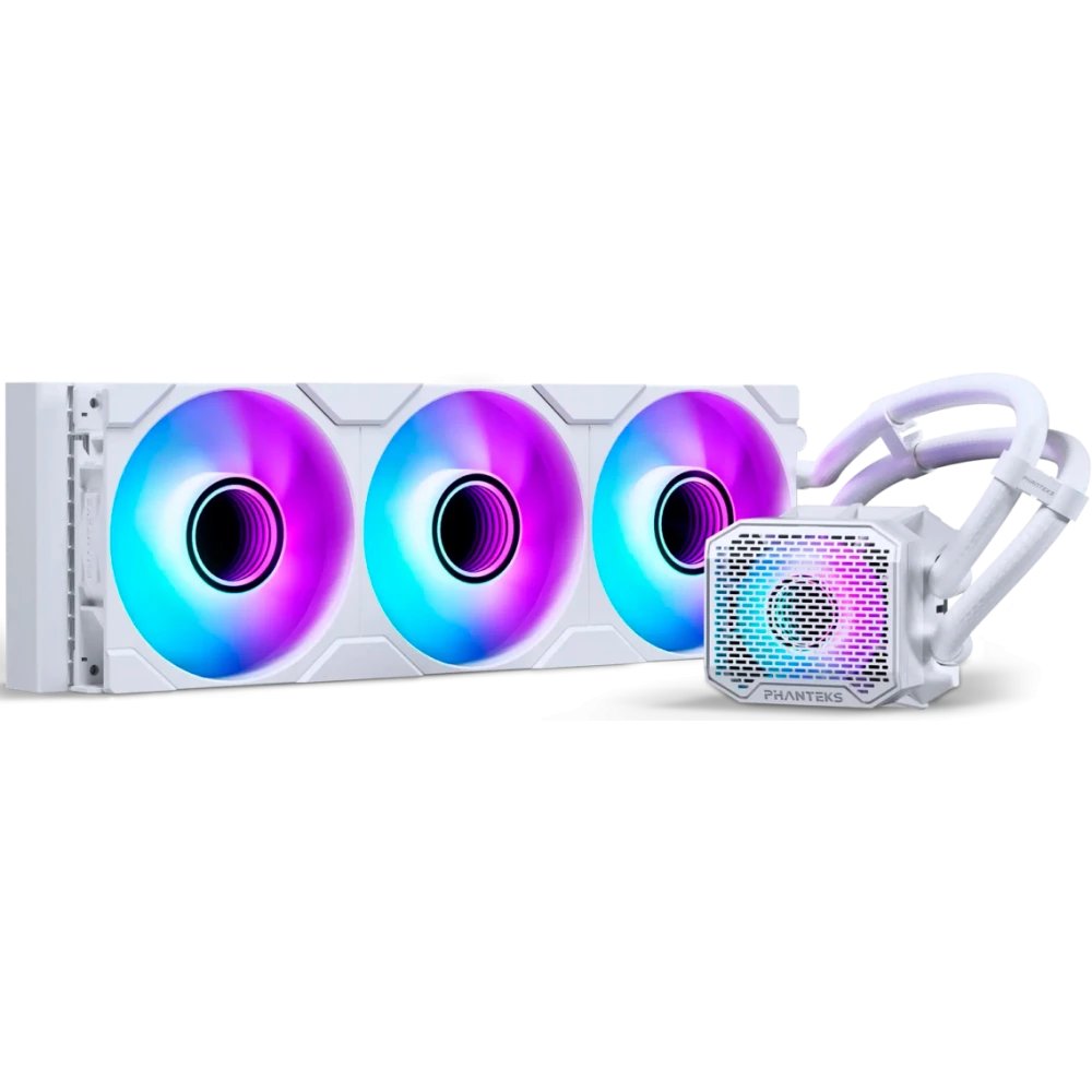 СВО Phanteks Glacier One 360M25 G2 (PH-G0360M25G2_DWT02) / White / 3x120mm M25 G2 PWM ARGB Fans