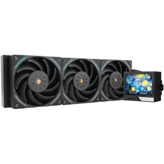 СВО Thermalright Mjolnir Vision 360 ARGB (M-Vision-360-BL-ARGB) Soc-AM5/AM4/1151/1200/2066/2011/1700 черный 4-pin 27dB Al LCD Ret