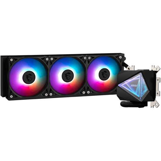 СВО MSI Mag CoreLiquid I360 (306-7ZW8A24-C24 / 306-7ZW8A11-C24) 3x ARGB Gen2 Fan, ARGB Gen2 Block, Color Box
