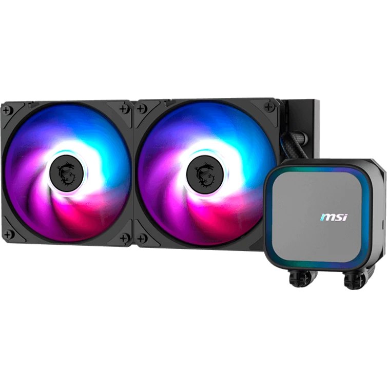 СВО MSI Mag CoreLiquid A13 240 (306-7ZWCA12-L80) 2x ARGB Fan, ARGB Block