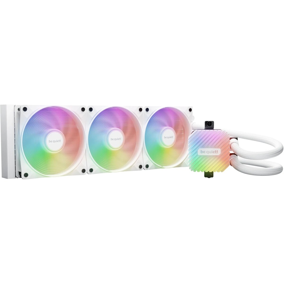СВО be quiet! Light Loop 360mm white (BW023) (250W, ARGB/ Fans 3x120mm, 61.8CFM, 36.8dBA, 2100RPM)