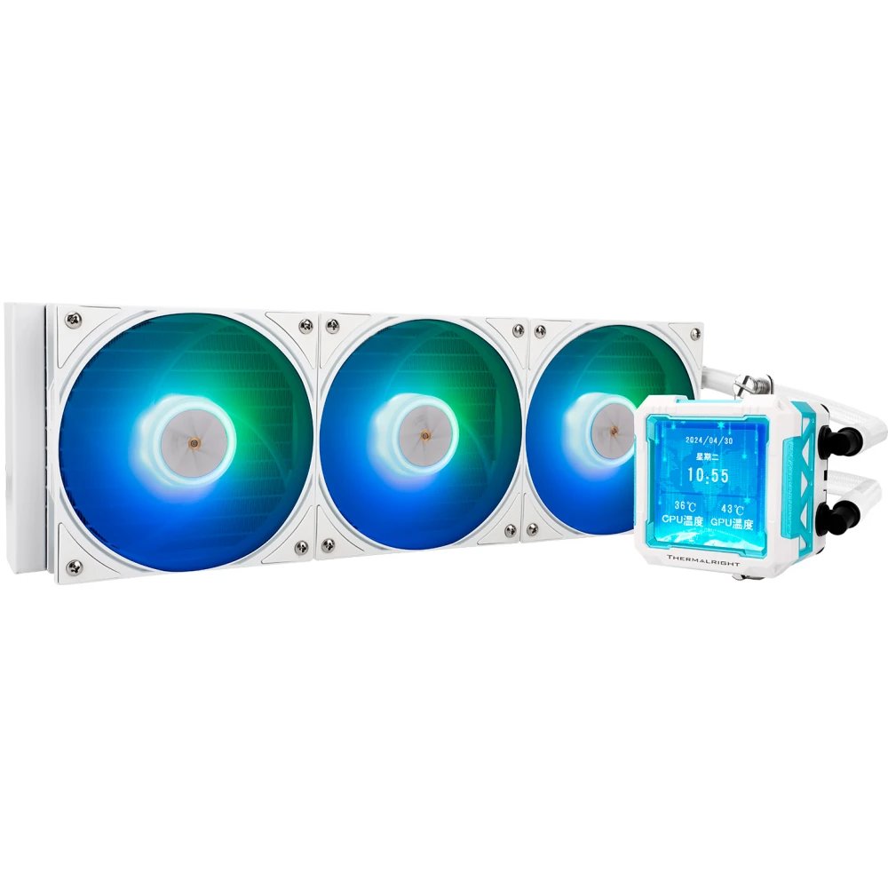 СВО Thermalright Frozen Warframe Pro 360 White ARGB (TRFWP360AW) / 3x120mm ARGB PWM Fans