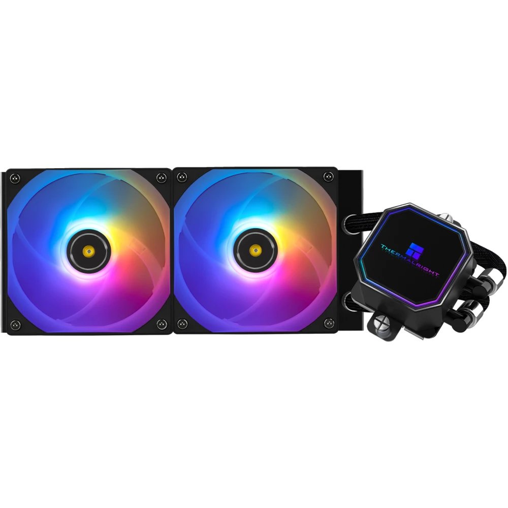 СВО Thermalright Frozen Prism 240 Black ARGB (TRFP240AB) / 2x120mm ARGB PWM Fans