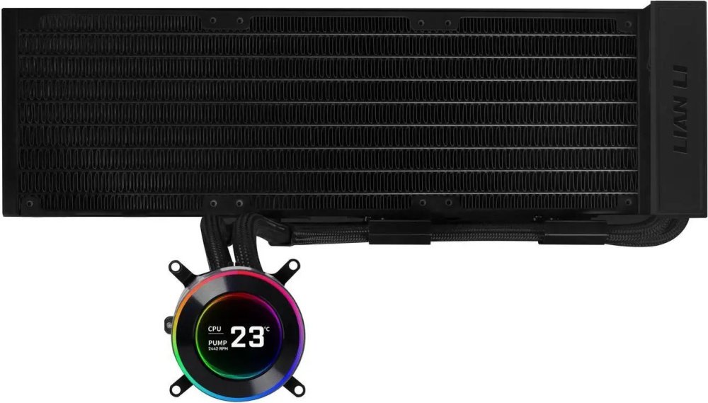 СВО Lian Li HydroShift II LCD-C 360N (GHS2LCD36B Black) (G89.GHS2LCD36B.R0) / W/O Fans