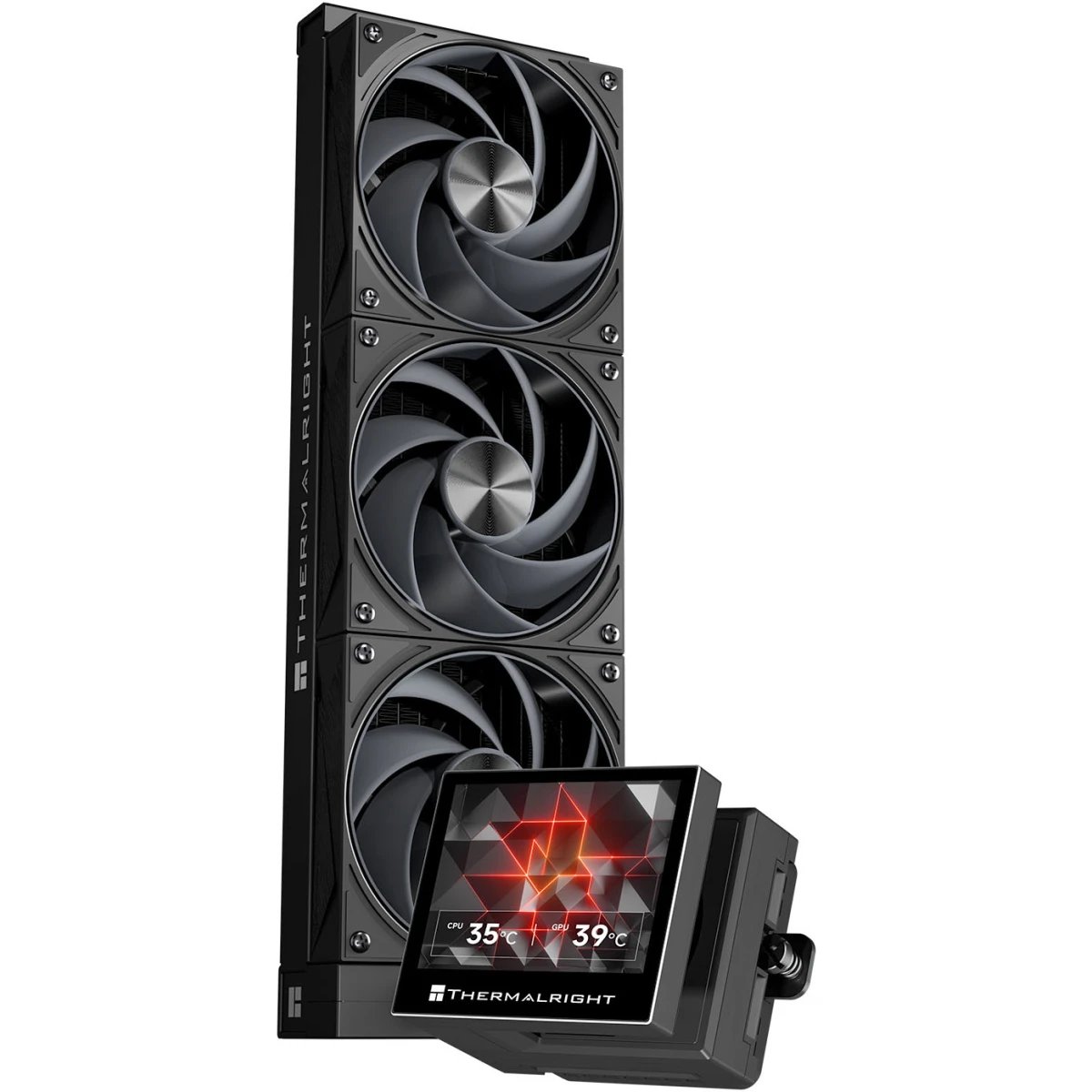 СВО Thermalright Stream Vision 360 Black / 3x120mm PWM Fans