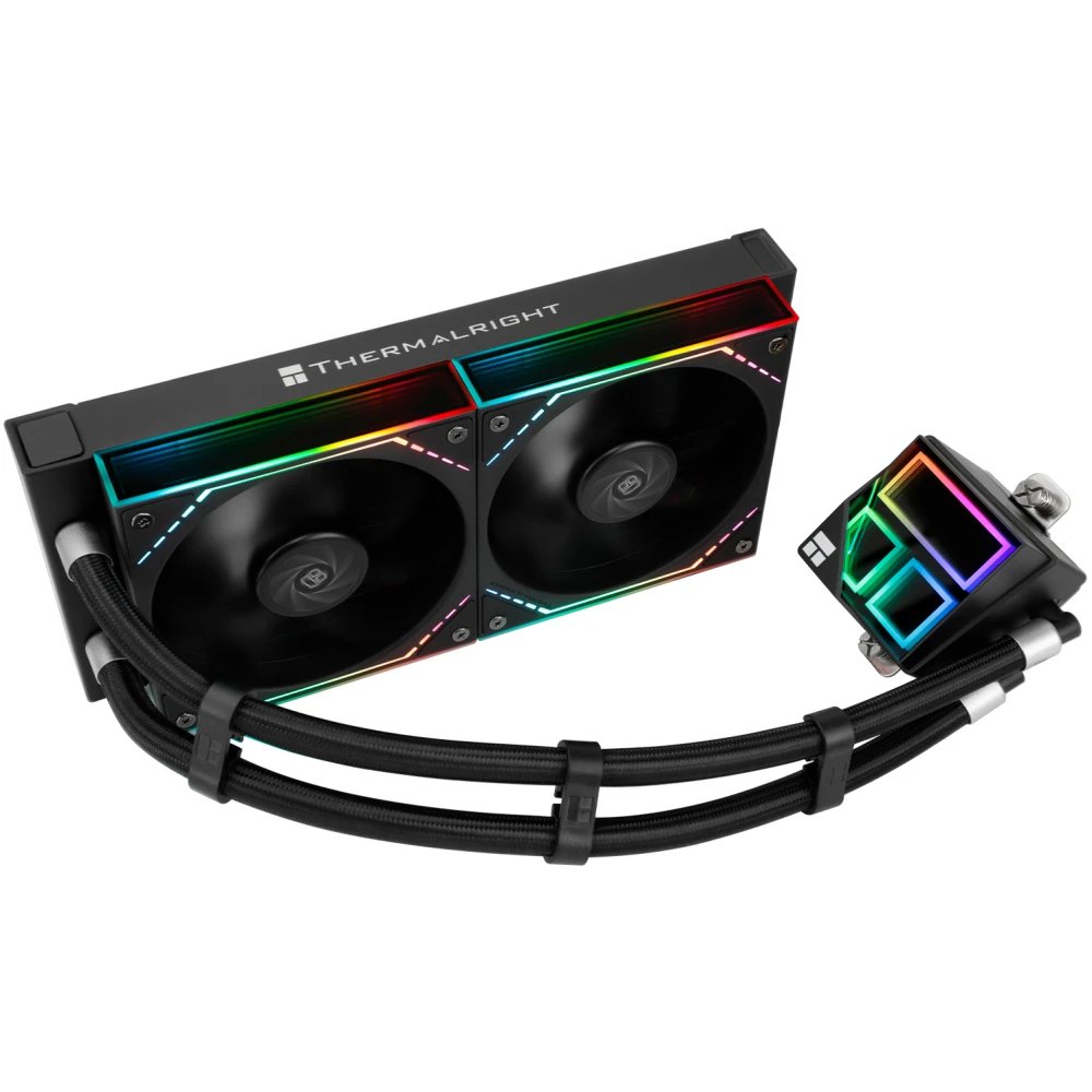 СВО Thermalright Frozen Infinity 240 ARGB (F-Infinity-240-BL) Soc-AM5/AM4/1200/1700/1851 черный 4-pin 28.2dB Al Ret