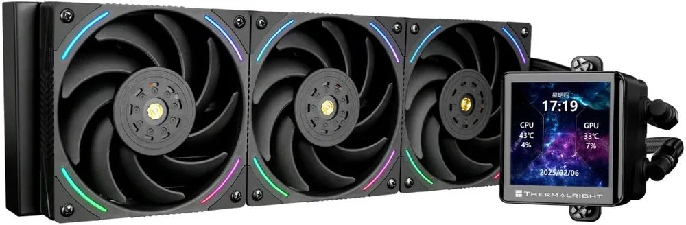 СВО Thermalright Frozen Vision 360 ARGB Black V2 (TRFV360ABV2) / 3x120mm ARGB PWM Fans