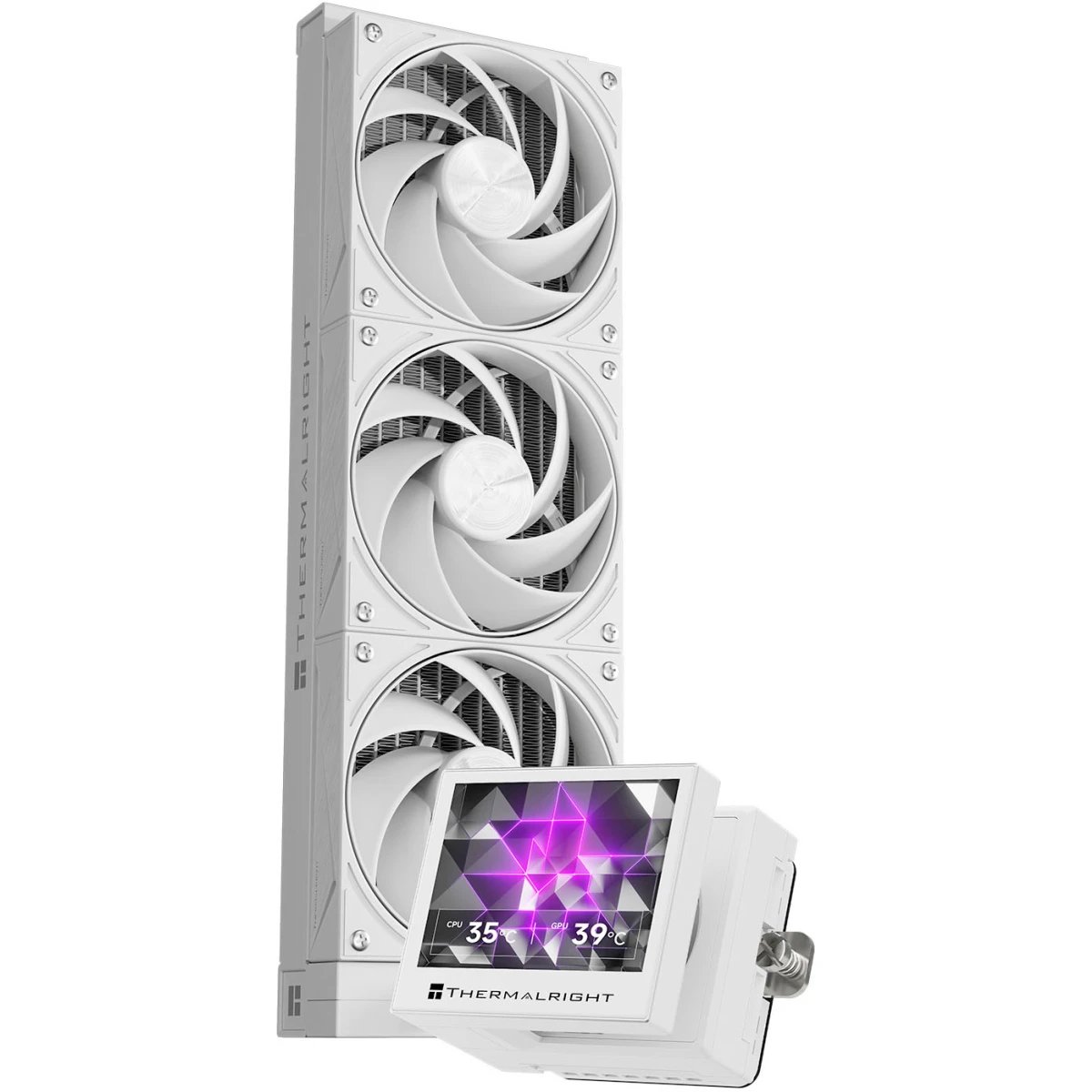 СВО Thermalright Stream Vision 360 White / 3x120mm PWM Fans