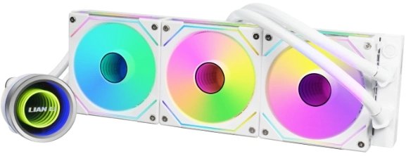 СВО Lian-Li GA II Trinity 360 White (G89.GA2T36W.00) Soc-AM5/AM4/1151/1200/1700 Al+Cu Ret