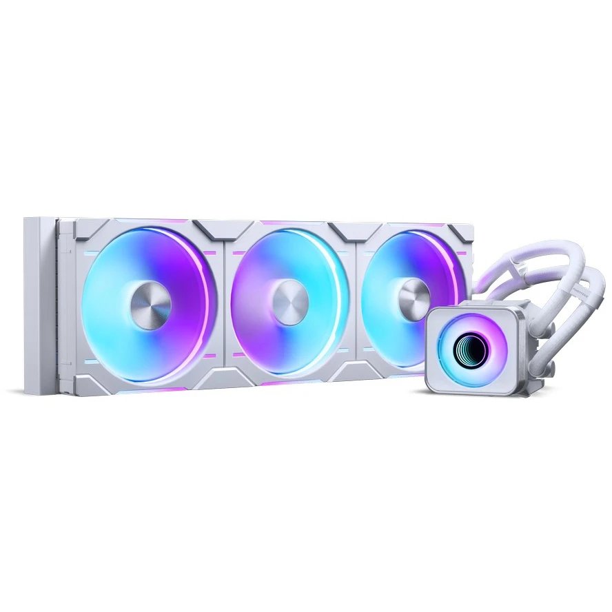 СВО Phanteks Glacier One 420D30 X2 (PH-GO420D30_DWT02) / White / 3x140mm D30 PWM ARGB Fans