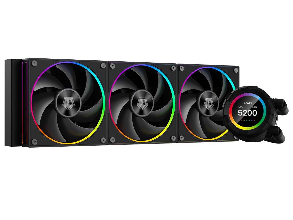 СВО ID-Cooling SL360 Soc-AM5/AM4/1151/1200/2066/1700 4-pin 14-30dB Al+Cu 350W LED Ret