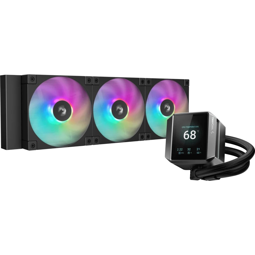 СВО DeepCool Mystique 360 ARGB (R-LX750-BKADSNC-G-1), black Ret