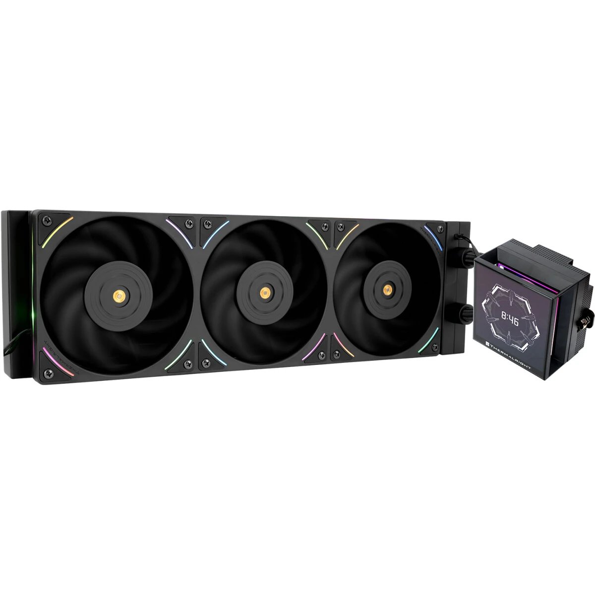 СВО Thermalright Hyper Vision 360 UB ARGB Black / 3x120mm ARGB PWM Fans
