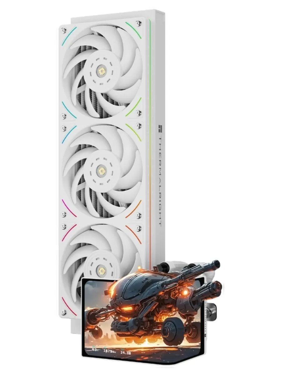 СВО Thermalright Levita Vision 360 ARGB White (TRLV360AW) / 3x120mm ARGB PWM Fans