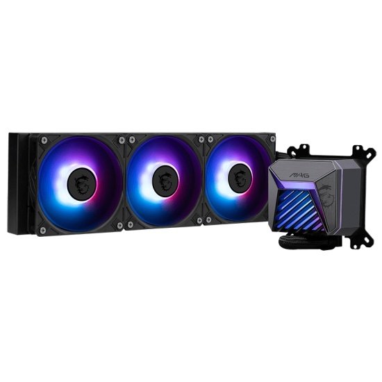 СВО MSI Mag CoreLiquid A15 360 (306-7ZW9A11-L80) 3 x ARGB Fan, ARGB Block