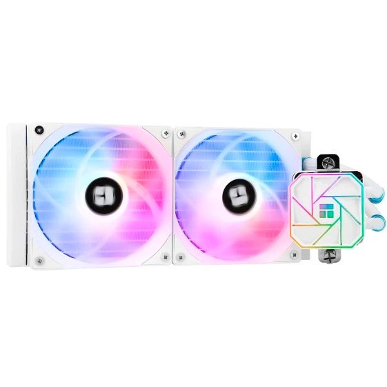 СВО Thermalright Aqua Elite 240 V3 ARGB (A-Elite-WH-240-ARGB-V3) Soc-AM5/AM4/1151/1200/2066/1700 белый 4-pin 25.6dB Al Ret