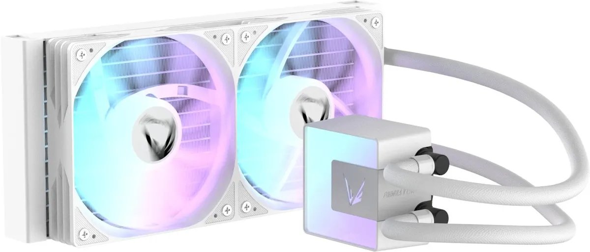 СВО Formula Ice Jet Glow 240 (Ice Jet Glow 240 WH) ARGB Soc-AM5/AM4/1200/2066/1700/1851 белый 4-pin 1-27.2dB Al+Cu 310W Ret