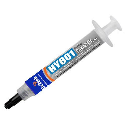 Термопаста DeTech HY801 3g (4,0  Вт/(м x K))