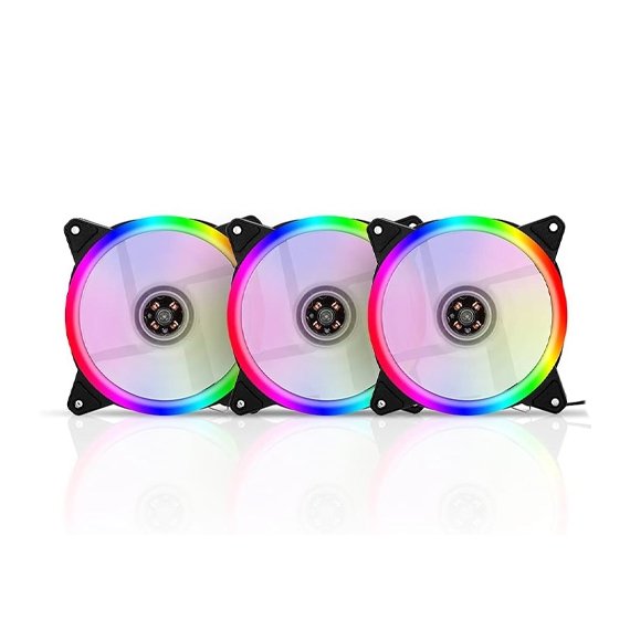 Игровой вентилятор DT-GF12025RGB(комплект 3шт)