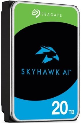 HDD Seagate SkyHawk AI Surveillance ST20000VE003 3.5" 20TB SATA 6Gb/s, 7200rpm, 512MB, MTBF 2.5M