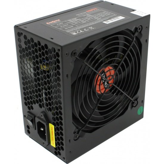 Блок питания ExeGate EX260644RUS 650W 650PPE (ATX, APFC, 12cm fan, 24pin, (4+4)pin, PCIe, 5xSATA, 3xIDE, FDD, black)