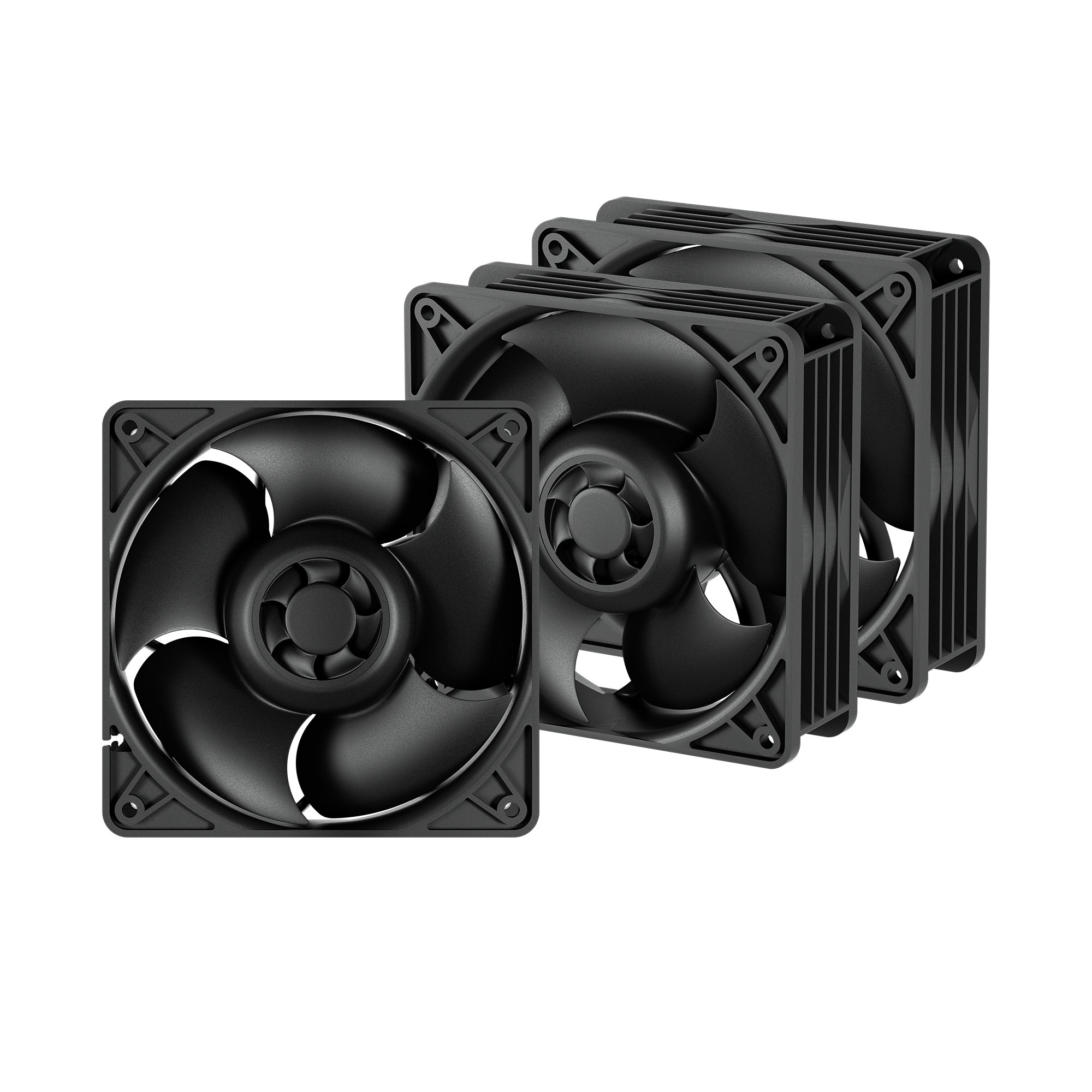 Вентилятор Arctic Cooling S12038-8K 3 pack (ACFAN00302A) Dual Ball Bearing with Brass Housing/ 220 cfm / 800–8000 rpm