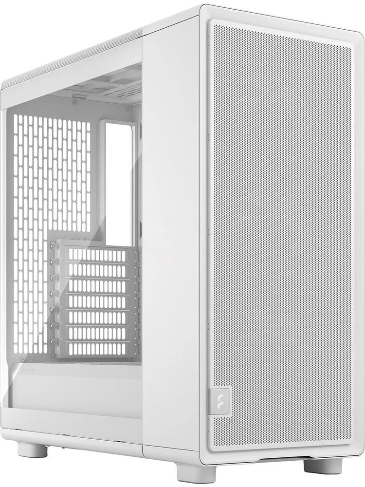 Корпус Fractal Design Epoch TG Clear Tint (FD-C-EPO1A-03) , без БП, Midi-Tower, 3x120mm, 2xUSB-A 3.2 + 1xUSB Type-C ATX, mITX, White