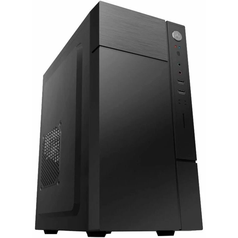Корпус Foxline Forza FZ-017-U32 mATX black, w/o PSU, w/2xUSB3.0, no pwr cord, Fan
