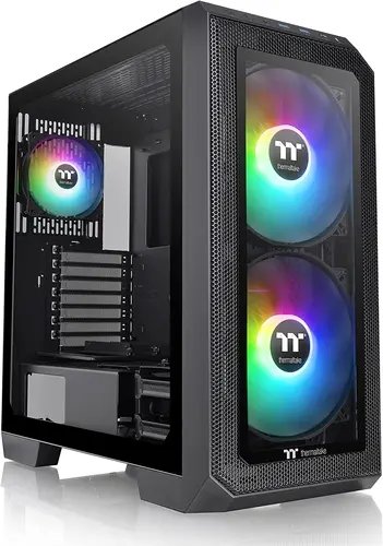 Корпус Thermaltake View 300 MX (CA-1P6-00M1WN-00) черный без БП ATX 9x120mm 5x140mm 1x200mm 2xUSB3.0 audio bott PSU