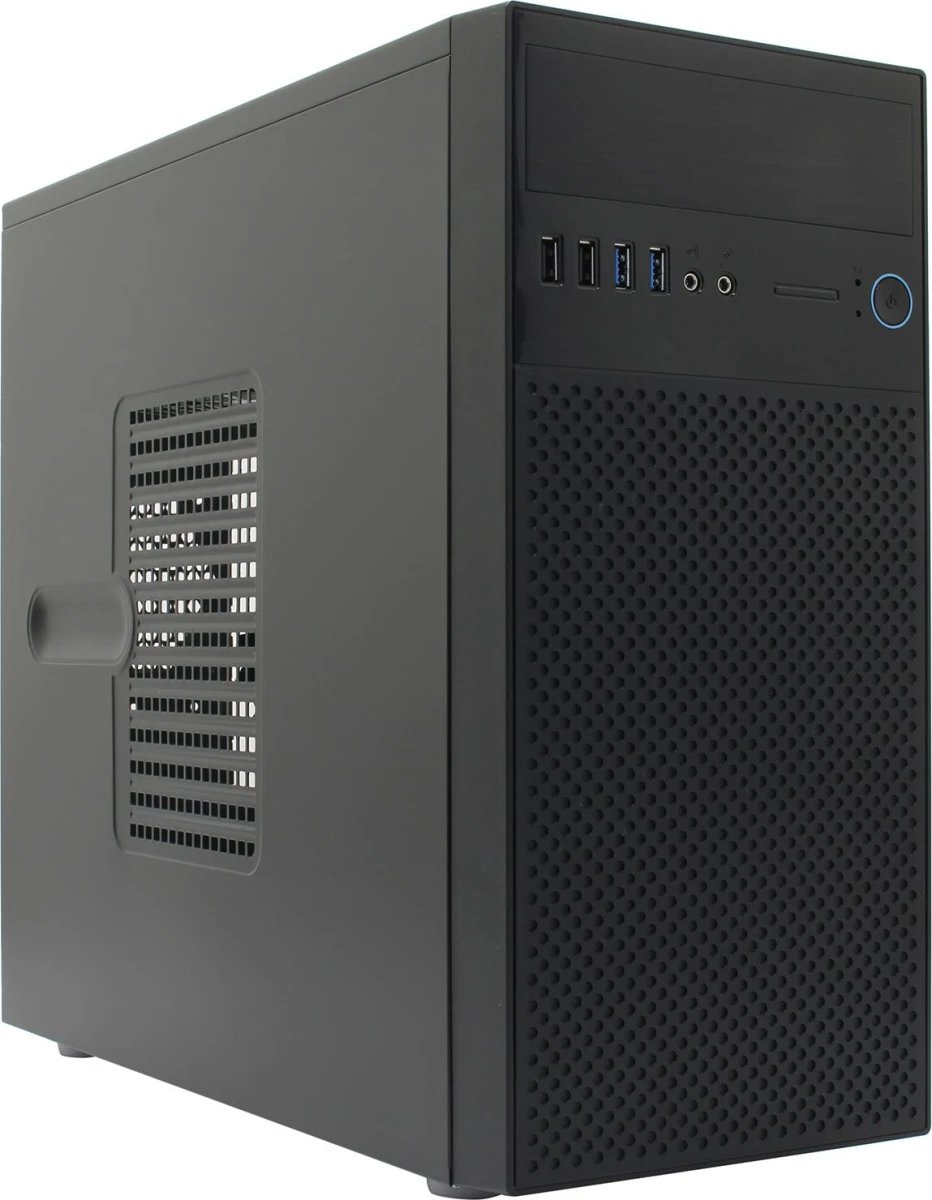 Корпус InWin ENR708 (6202589) Black 600W PM-600ATX Mini Tower U3.0*2+U2.0*2+A(HD) mATX