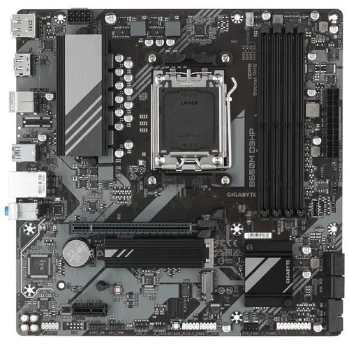 MB sAM5 Gigabyte B650M D3HP, Socket AM5, AMD B650, 4xDDR5-5200 HDMI+DP+DP, 1xPCI-Ex16, 1xPCI-Ex1, 4xSATA3(RAID 0/1/10), 2xM.2, 8 Ch Audio, 2.5GLan