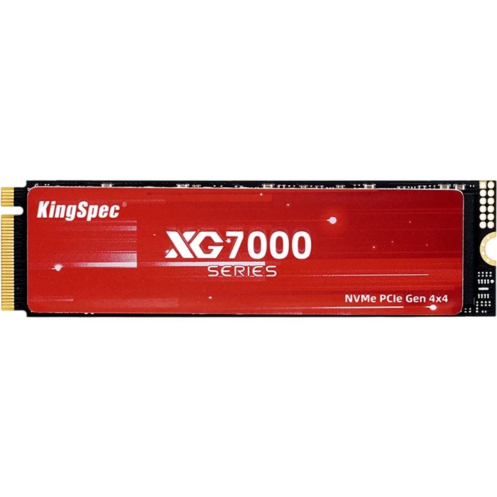 SSD KingSpec XG7000 Series (XG7000-8TB) 8.0Tb M.2 (PCI-E 4.0 x4, up to 7400/6600MBs, 3D TLC, 4000TBW