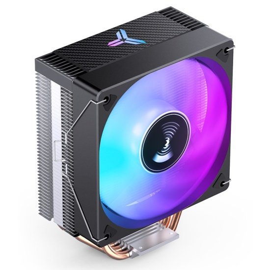 Кулер JONSBO CR-1000E Black LGA1700/1200/115X (TDP 210W, PWM, 120mm Dynamic Multi-Color LED Fan, 4 тепловые трубки, 4-pin) Retail
