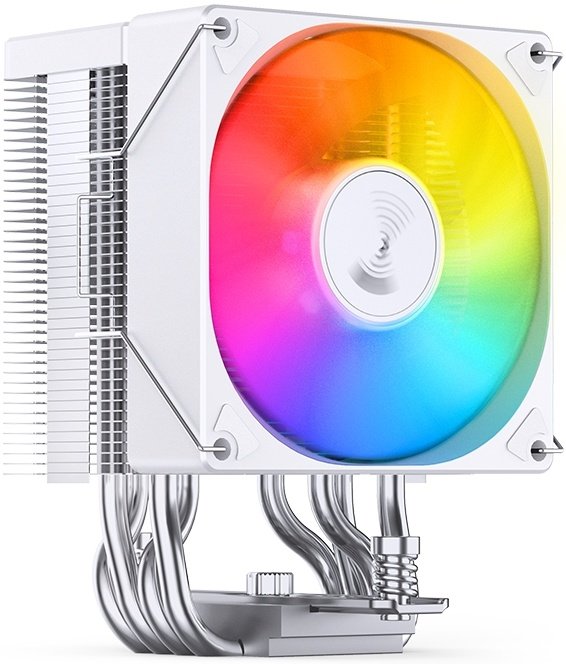 Кулер JONSBO CR-1400 Evo ARGB White LGA1700/1200/115X/AM5/AM4 (TDP 180W, PWM, 92mm ARGB Fan, 4 тепловые трубки, 4-pin, белый) Retail