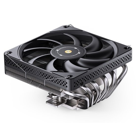 Кулер JONSBO HP-600 Black LGA1700/1200/115X/AM5/AM4 низкопрофильный 66мм (TDP 210W, PWM, 120mm ARGB Fan, 6 тепловые трубок, 4-pin) Retail