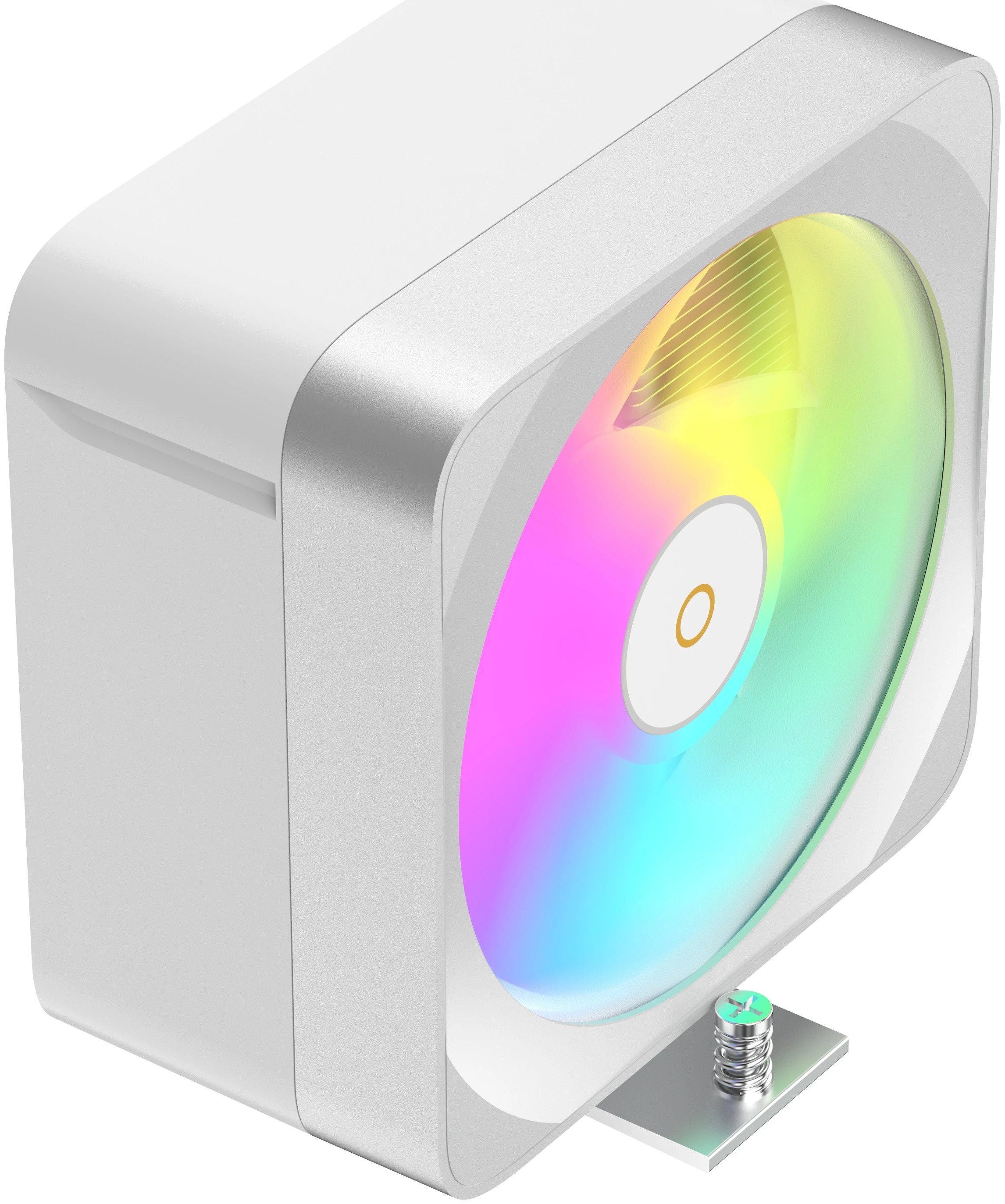 Кулер Ocypus Delta A40 EX WH ARGB White (Delta-A40-WH1NAWN00E-GL) (200W, 4-pin PWM, 157mm, Al/Cu, 4x6mm, 1x120mm, 60CFM, 31dBA)