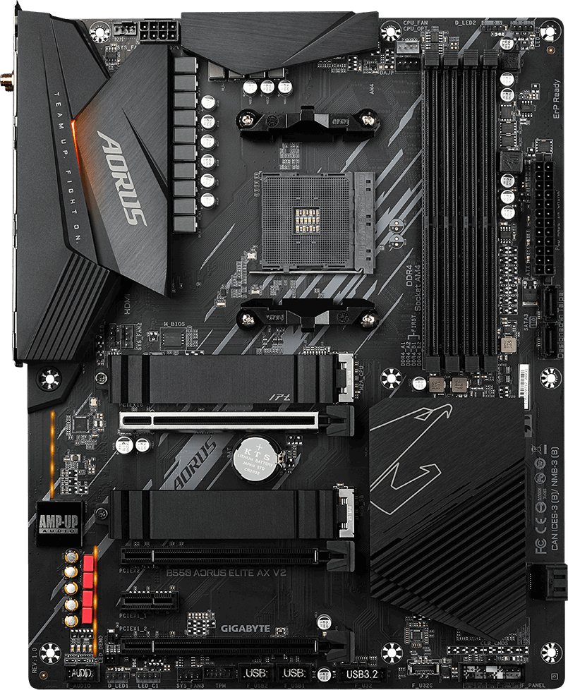 Материнская плата Gigabyte B550 AORUS Elite AX V2, RTL