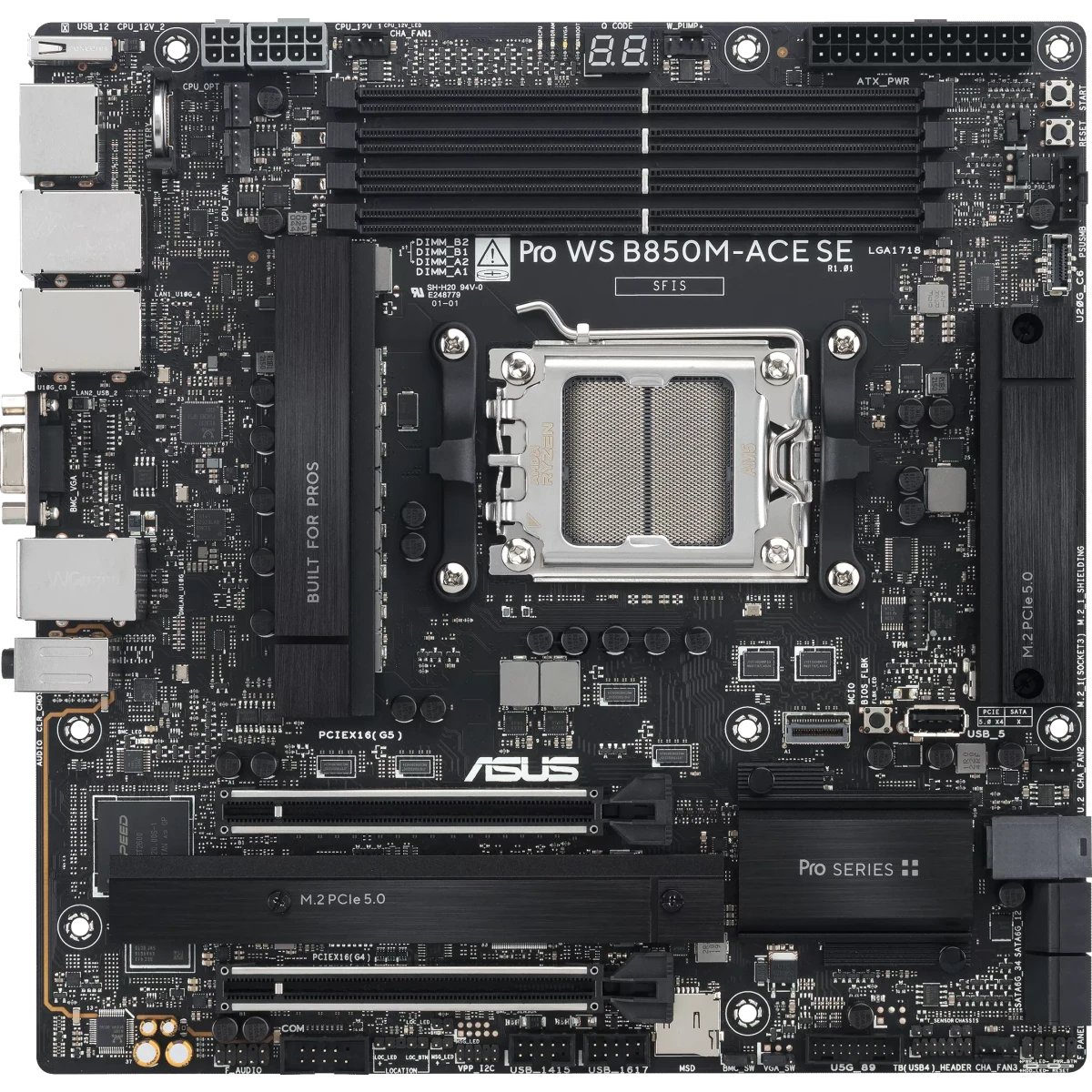 Материнская плата ASUS Pro WS B850M-ACE SE (90MB1MN0-M0EAY0)