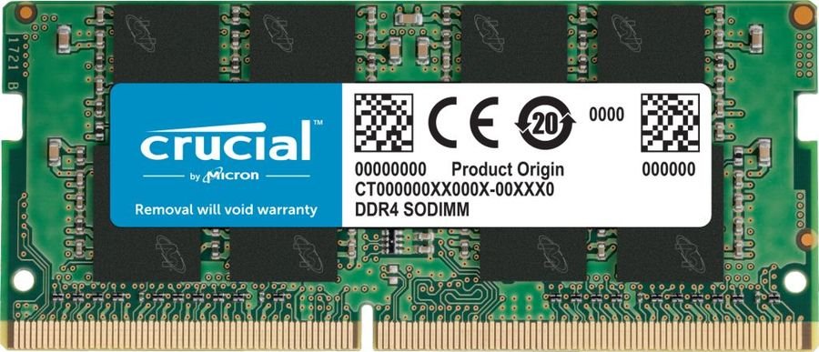 ОЗУ Crucial (CT16G4SFS832A) DDR4 SODIMM 16GB PC4-25600, 3200MHz OEM