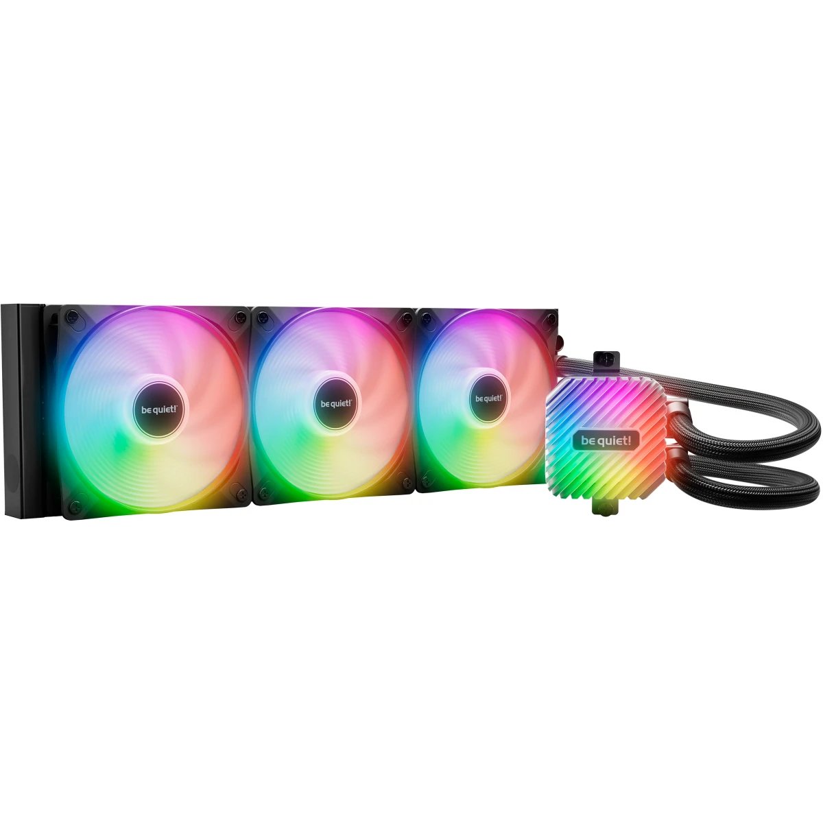 СВО be quiet! Light Loop (BW022) 360mm (250W, Black, ARGB/ Fans: 3x120mm, 61.8CFM, 36.8dBA, 2100RPM