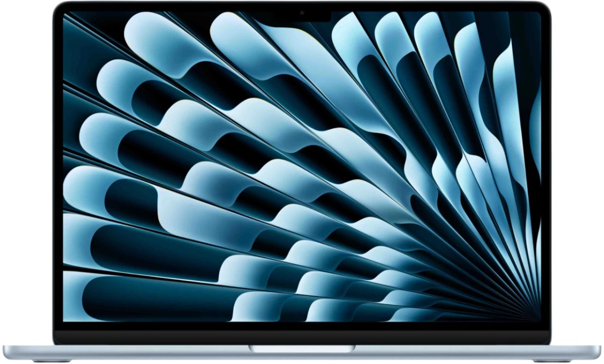 Ноутбук Apple MacBook Air (MDHH4HN/A) M5 10 core 16Gb SSD512Gb/8 core GPU 13.6" Liquid Retina (2560x1664) macOS l.blue WiFi BT Cam