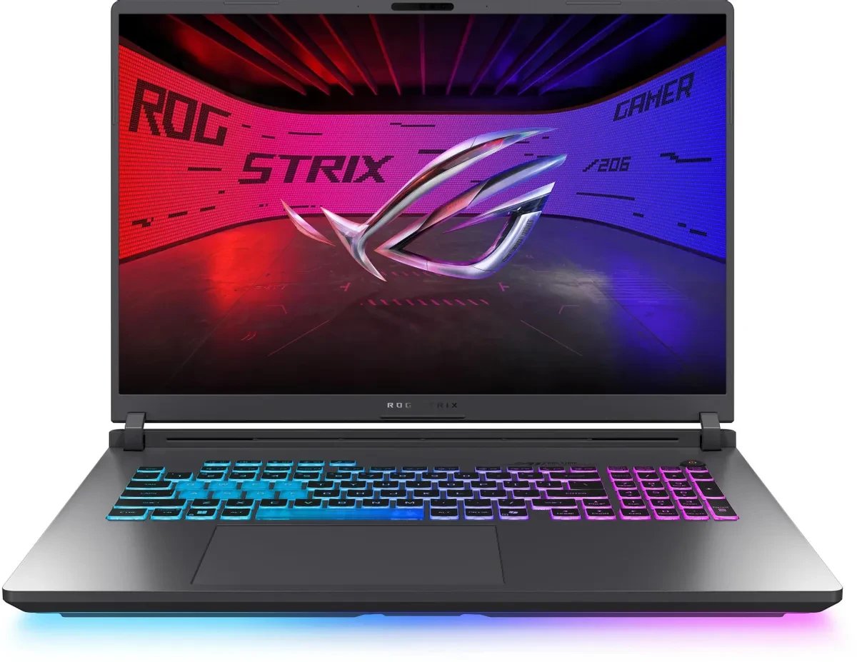 Ноутбук Asus ROG Strix G18 G815LP-TT192 (90NR0LK1-M009M0)Core Ultra 9 290HX Plus 32Gb SSD1Tb NVIDIA GeForce RTX 5070 8Gb 18" IPS WQXGA безОС grey WiFi